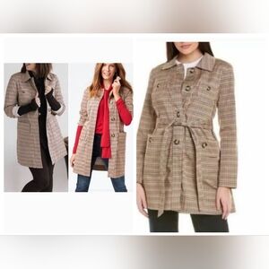 cabi Sherlock Trench Coat Sz M